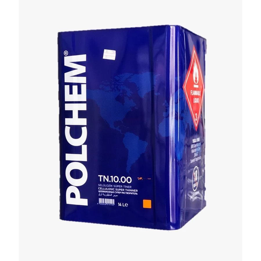 Polchem TN10 Selülozik Süper Tiner 14 L