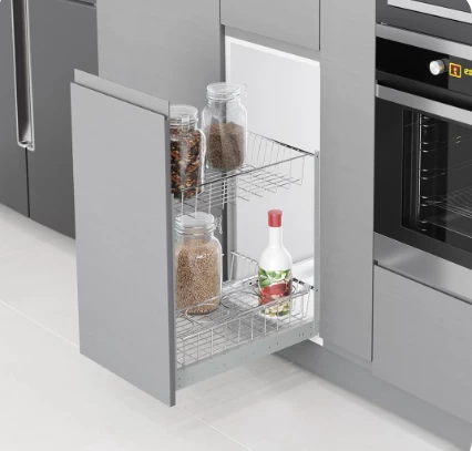 Starax S-2106-C Tezgâh Altı 2 Sepetli Şişelikli Ünite