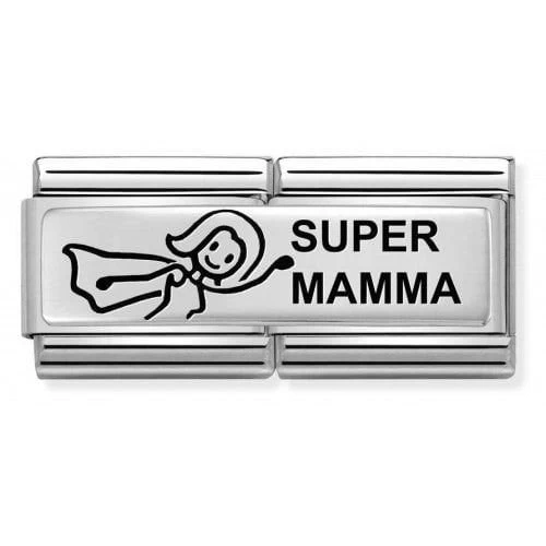 330710/37 Super Mamma Double Link Charm