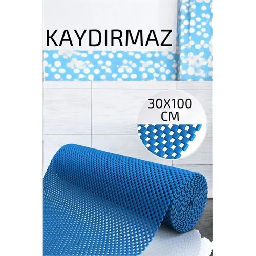 Modacar 4 Adet Kaydırmaz Rulo Mat Halı Çekmece Sofra Dolap Kaydırmazı 30x100cm 7540001719208