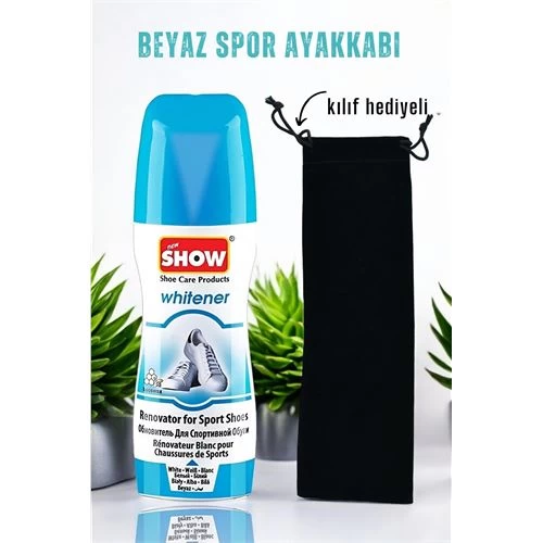 Modacar 4 Adet Beyaz Spor Ayakkabı Boyası Show Kılıfında 719676	 Toptan Paket