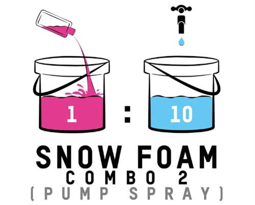 Valet Pro Snow Foam Combo 2 - Yoğun Kir Sökücü Köpük 5 Lt