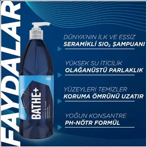 Gyeon Bathe+plus - Nano Koruma İçerikli Şampuan 400ml