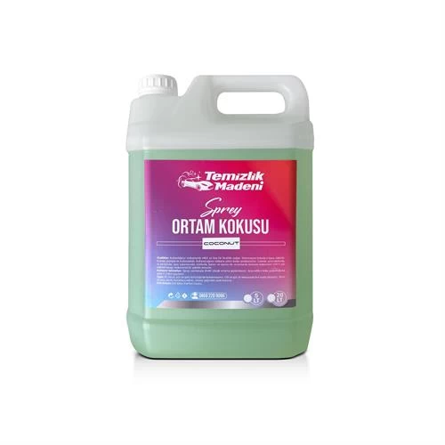 Temizlik Madeni Sprey Ortam Kokusu - Coconut 5lt