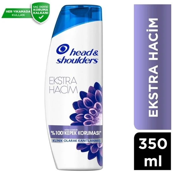 Head & Shoulders Ekstra Hacim Kepeğe Karşı Etkili Şampuan 350 ml