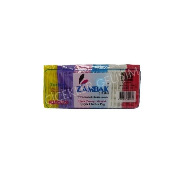 Zambak Plastik Mandal 24'lü