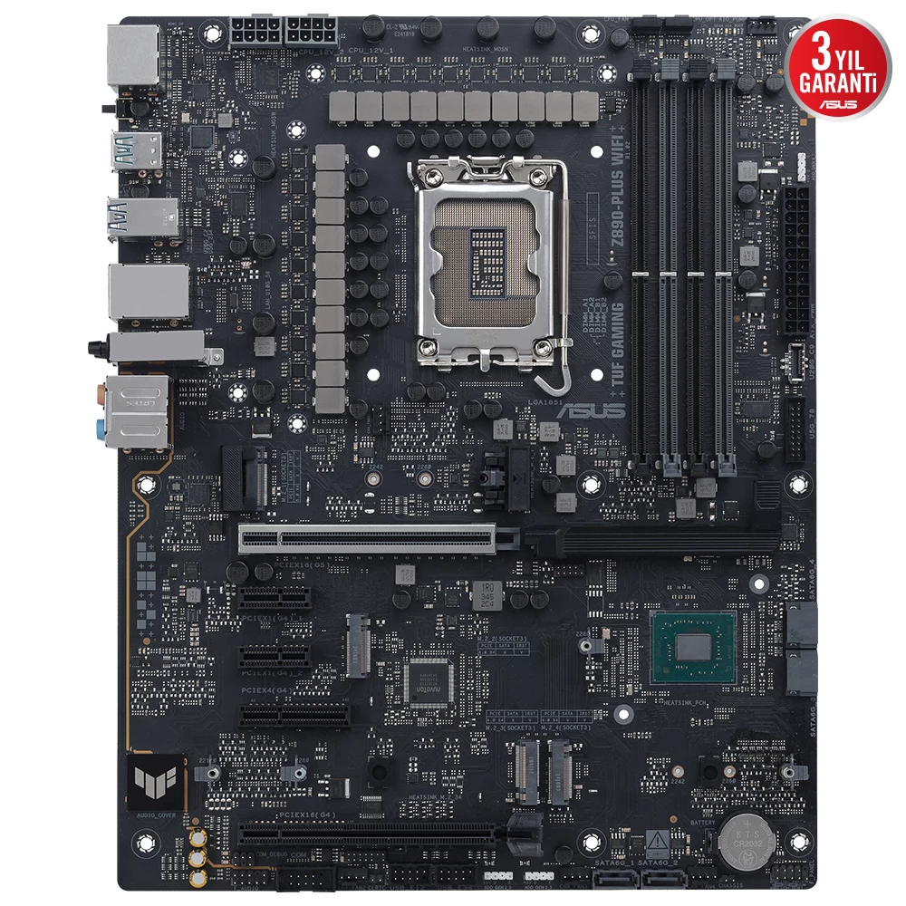 Asus Tuf Gaming Z890-plus Wifi Ddr5 4xm2 Usb3.2 Rgb Lan Atx