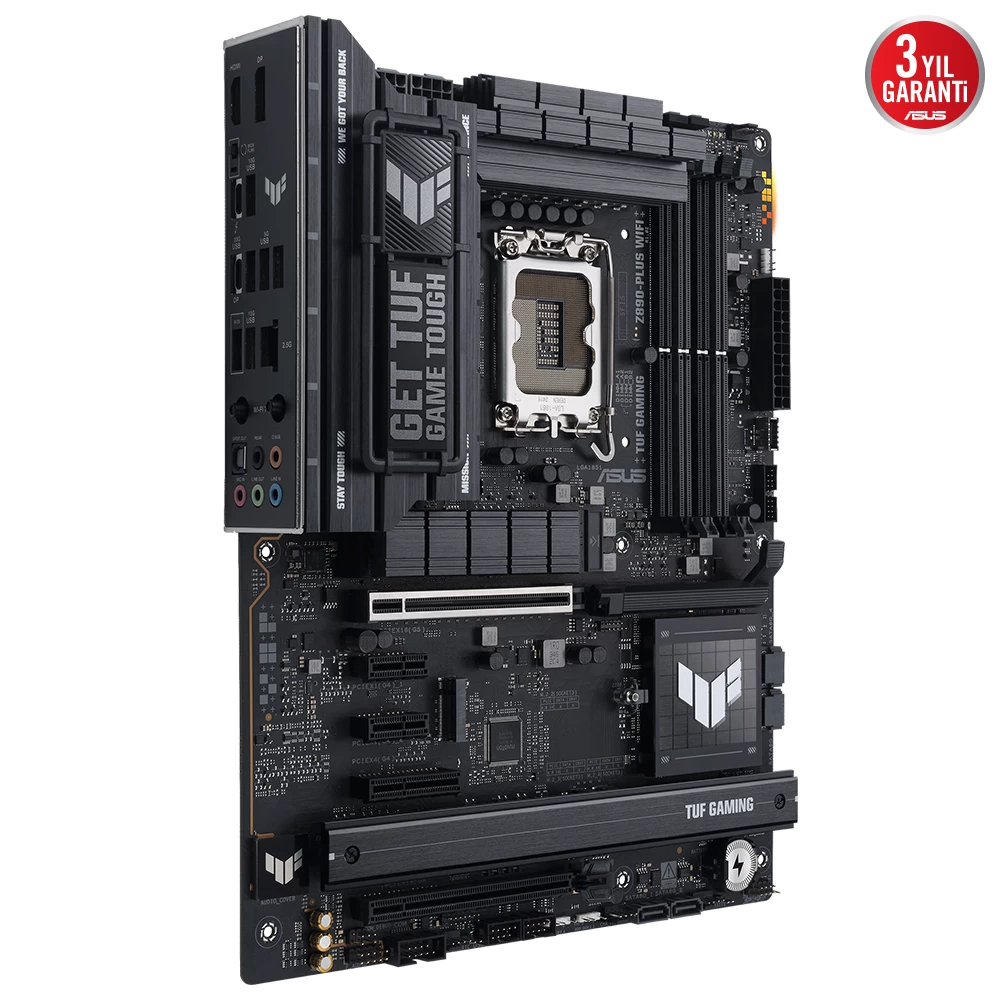 Asus Tuf Gaming Z890-plus Wifi Ddr5 4xm2 Usb3.2 Rgb Lan Atx