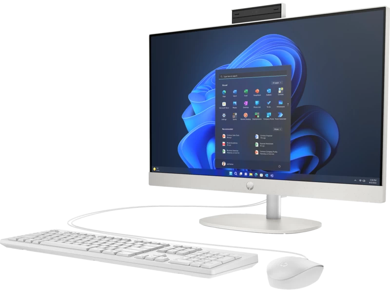 Hp Aio 240 G10 884q3ea I5-1335u 16gb 512gb Ssd 23.8'' W11pro All In One Bilgisayar