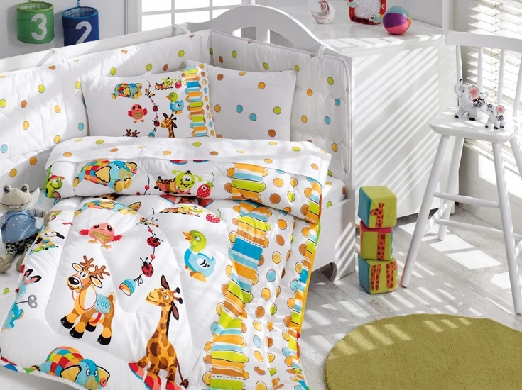 Cotton Box Oyun Bahçesi Turkuaz Bebek Uyku Seti