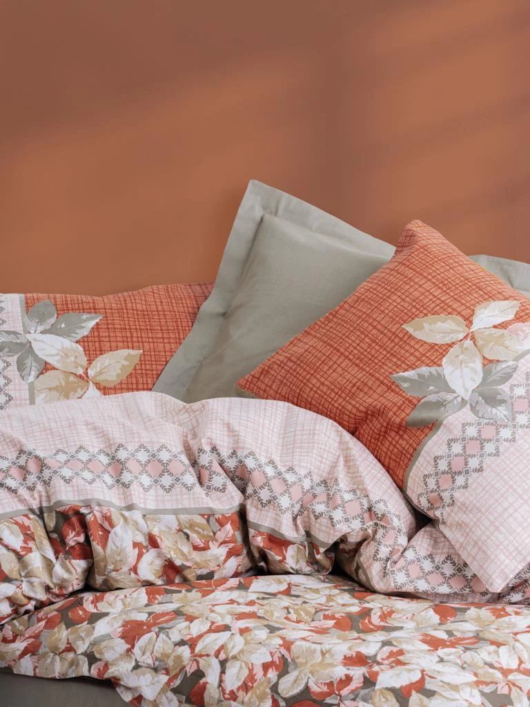 Cotton Box Ranforce Nevresim Takımı Çift Kişilik Simone Vizon
