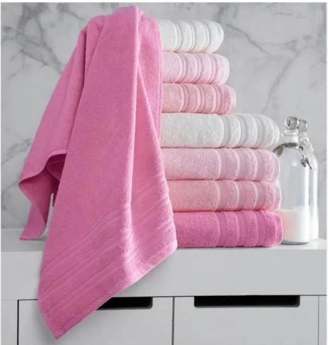 Hobby Rainbow 70x140 4´lü Havlu Seti Pembe