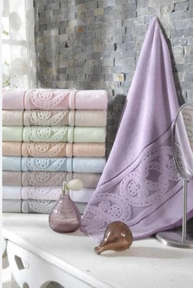 Hobby Hürrem Pembe 70x140 6'lı Havlu Seti