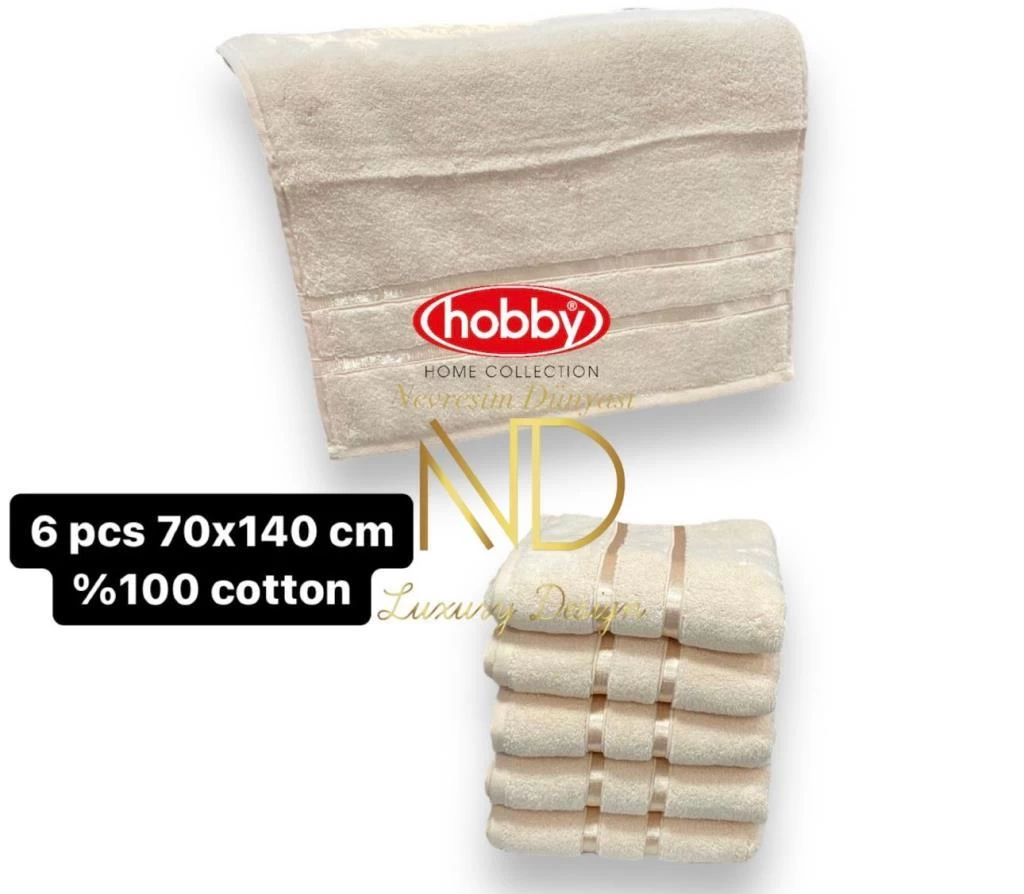 Hobby Dolce Somon 70 × 140 6'lı Havlu Seti