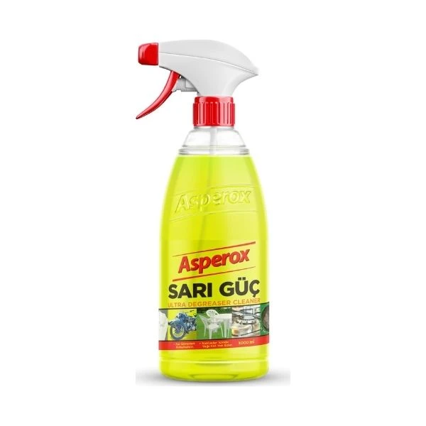Asperox Sarı Güç Sprey Ultra Yağ Çözücü 1 Lt