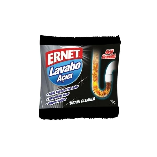 Ernet Granül Lavabo Açıcı 70 g