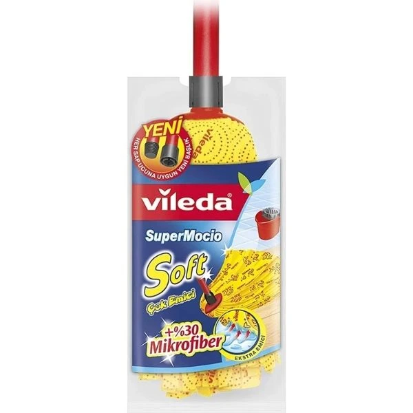 Vileda Saplı 30% Mikrofiber'li Soft Paspas