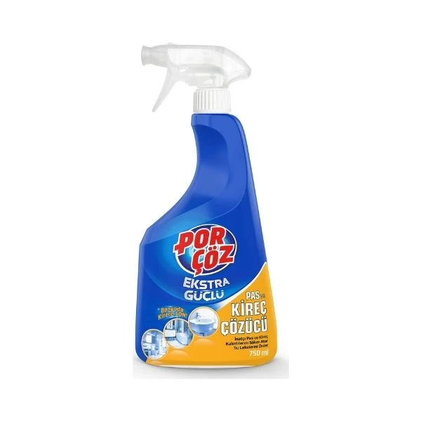 Porçöz Kireç Çözücü Sprey 750 ml