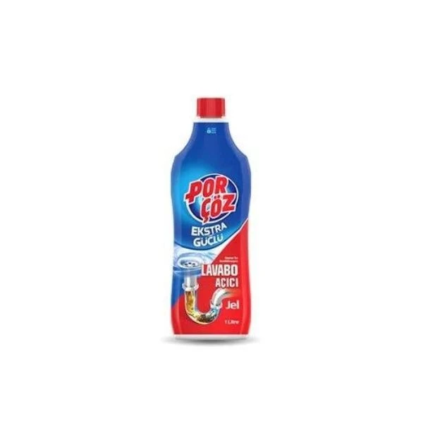 Porçöz Lavabo Açıcı Jel 1 L