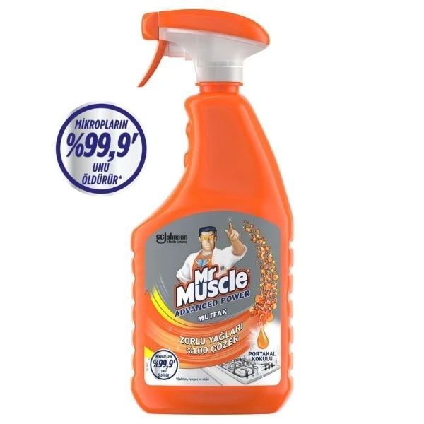 Mr Muscle Advanced Power Portakallı Mutfak Temizleyici 750 ml