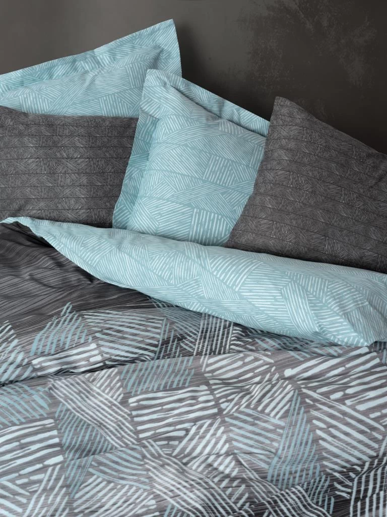 Cotton Box Tek Kişilik Modern Nevresim Takımı Arel Antrasit