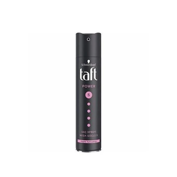 Taft Saç Spreyi Power Mega Güçlü No:5 250 Ml