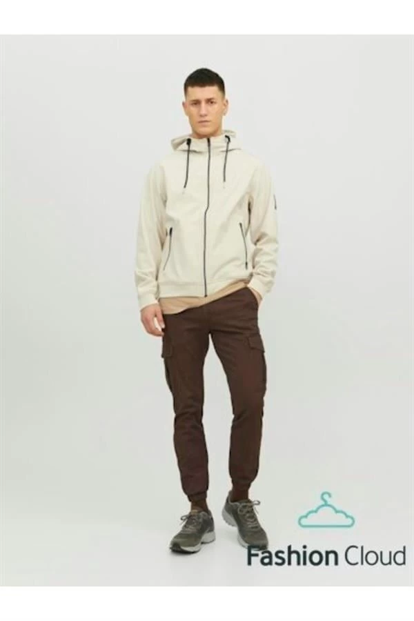 Jack & Jones Xl Beden Bej Erkek Softshell & Polar