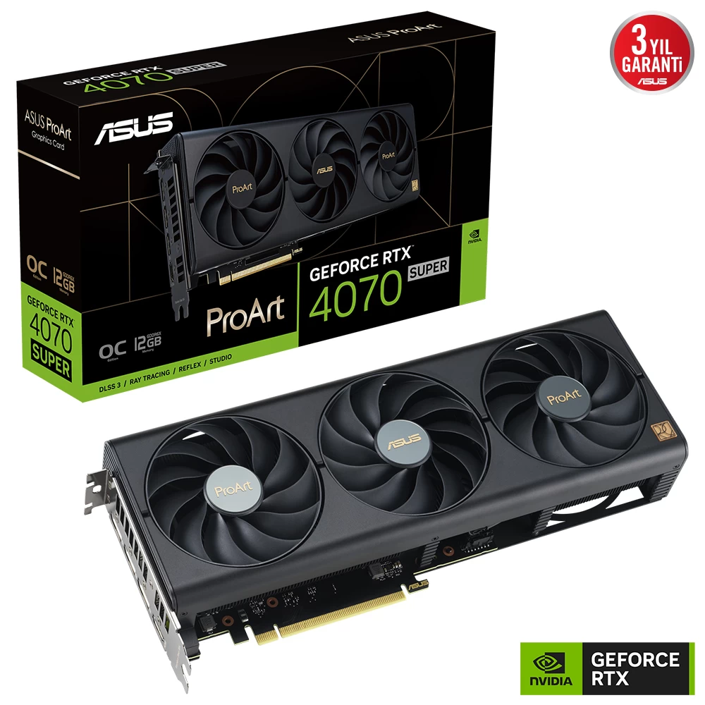 Asus Proart-rtx4070s-o12g Gddr6x 192bit Dx12