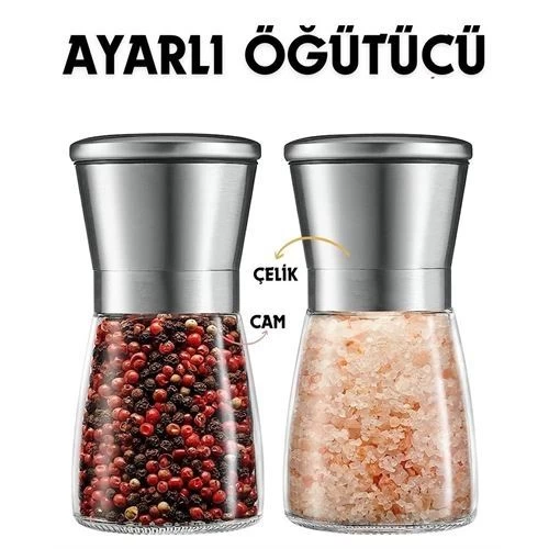 Modacar 4 Adet 2 Li Baharat Tuz Öğütücü Set Dees Dickerhoof Design 718752