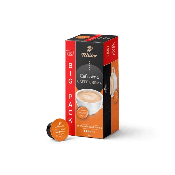 Tchibo Kapsül Kahve Caffe Crema Vollmundig Rich Aroma Big Pack 30'lu Paket