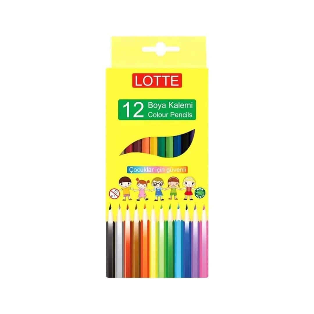 Lotte Boya Kalemi Tam Boy 12'li
