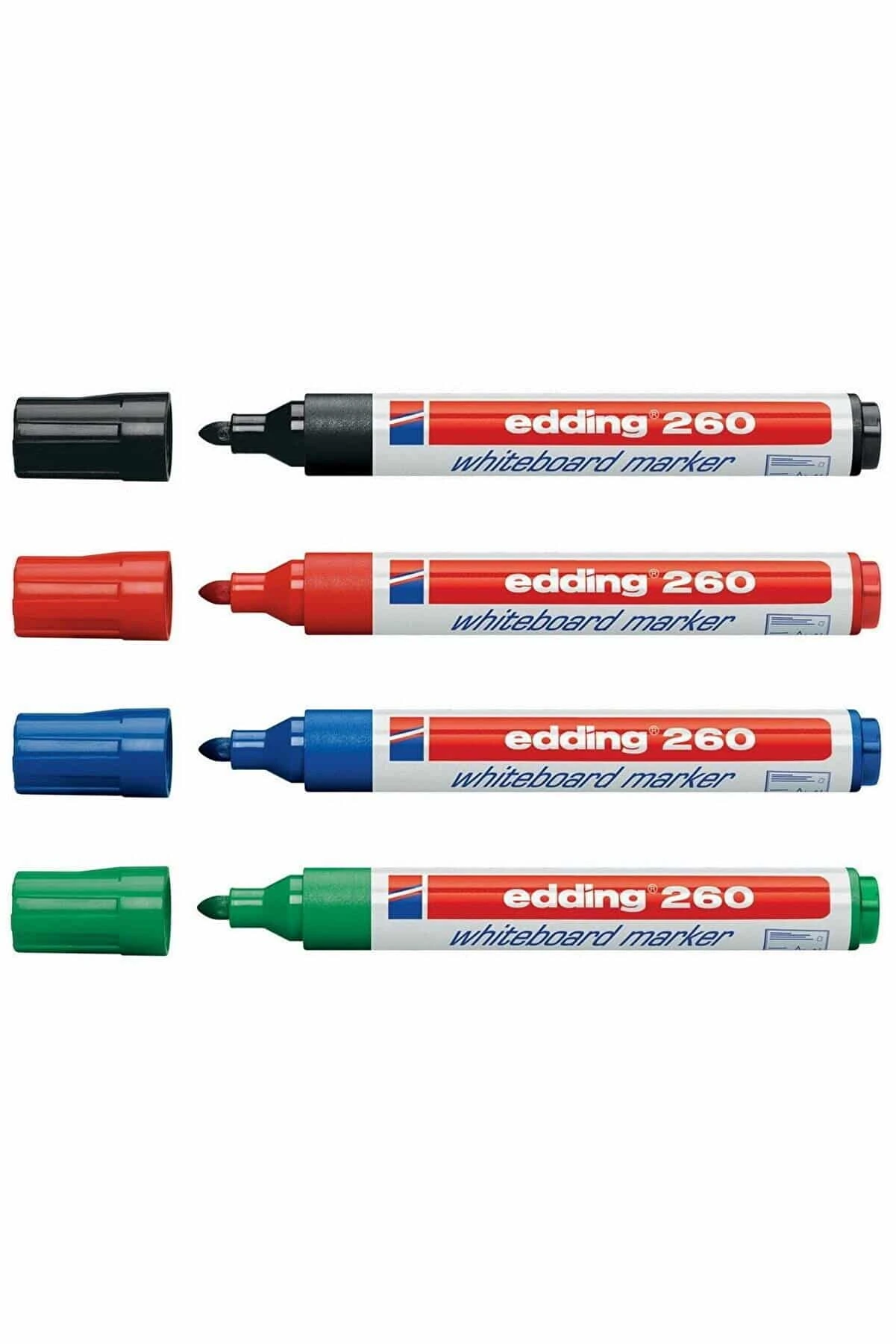 Edding 260 Beyaz Tahta Kalemi 4'lü