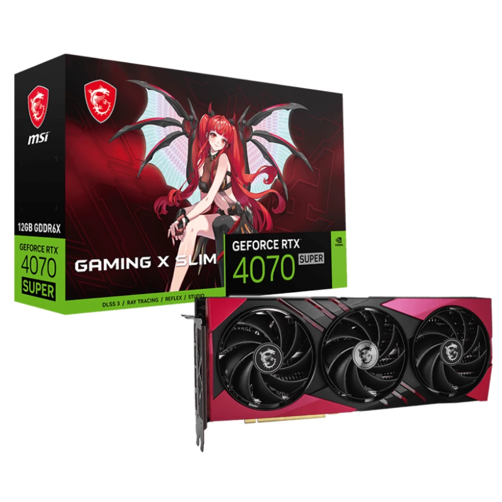 Msi Geforce Rtx 4070 Super 12g Gaming X Slim Mlg