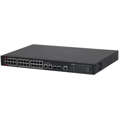 Dahua S4228-24gt-360 24 Port 24xge-2xge-2xge/sfp YÖnetİlebİlİr 360w Poe Swİtch