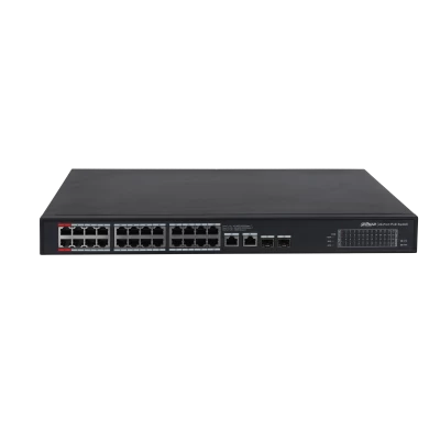 Dahua Pfs3228-24gt-360 24 Port 24xge-2xge-2xge/sfp 360w Poe Swİtch