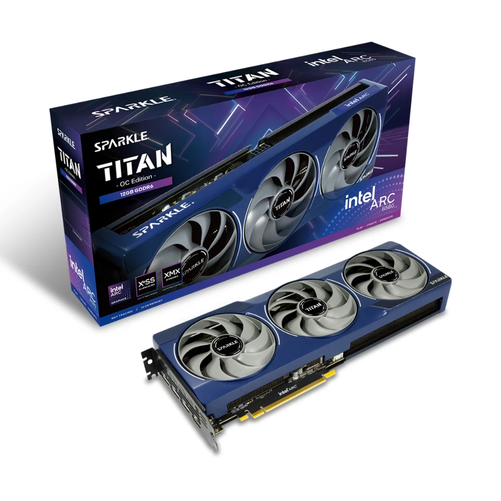Sparkle Ntel Arc B580 Titan Oc 12gb Ekran Karti