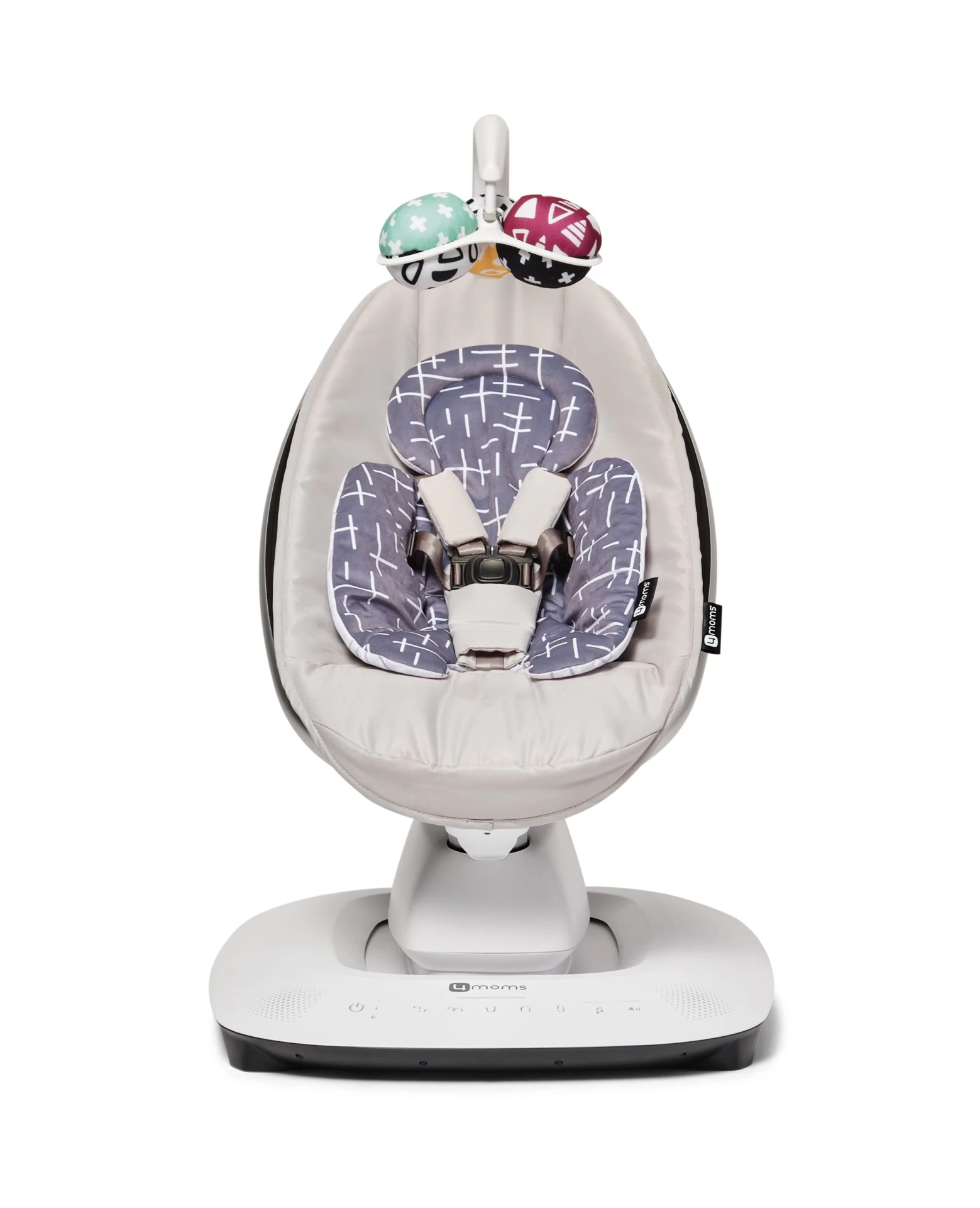 4moms Mamaroo 5.0 Çift Yönlü Yenidoğan Destek Pedi Dark Grey Plus