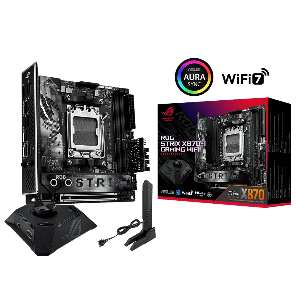 Asus Rog Strix X870-i Gaming Wifi Amd Am5 Ddr5 Mtx