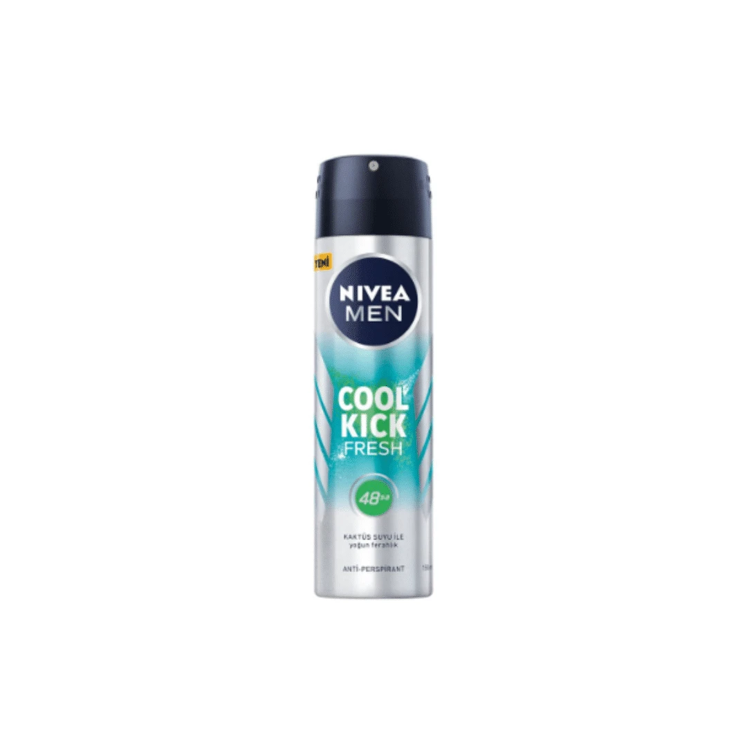 150 Ml Nivea Men Cool Kick Fresh Erkek Sprey Deodorant