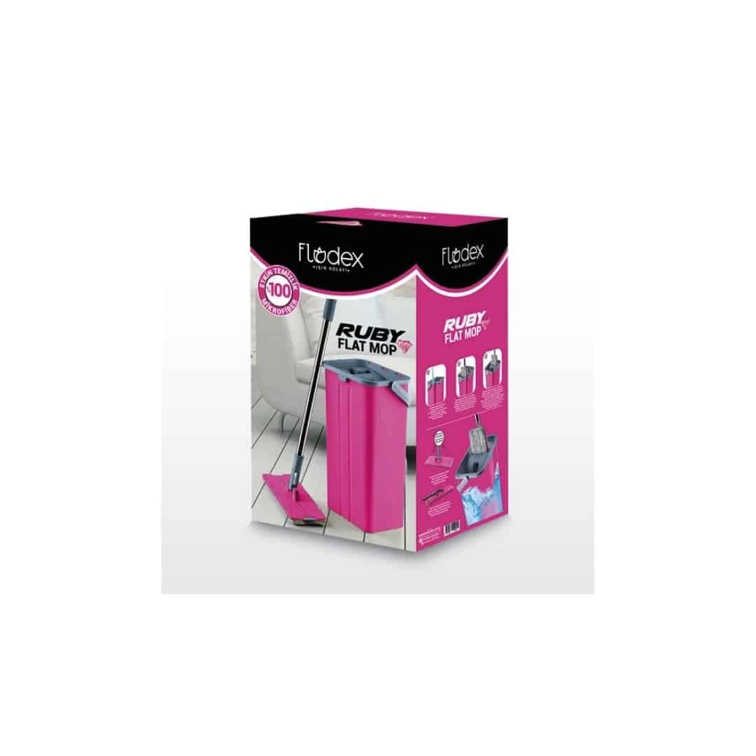 Flodex Ruby Flat Mop Temizlik Seti