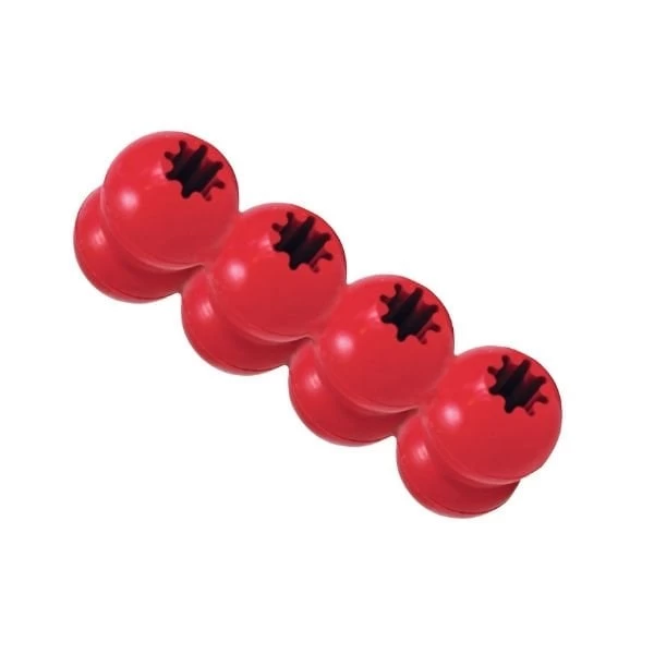 Kong Goodie Ribbon Çoklu Top Şeklinde Köpek Oyuncağı Large Kırmızı