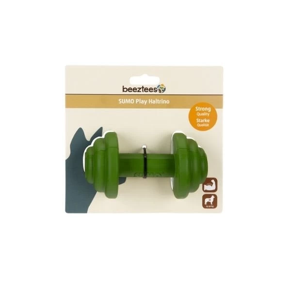 Beeztees Sumo Dental Halter Kauçuk Köpek Oyuncağı Yeşil 13 Cm