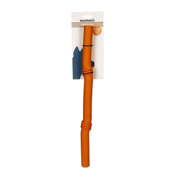 Beeztees Sumo Stick Fit  Çubuk Kauçuk Köpek Oyuncağı Turuncu 50 Cm