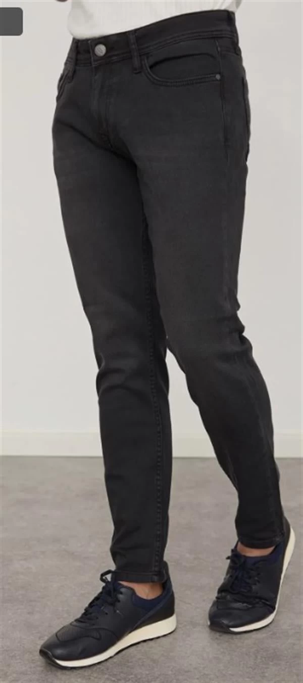 Cazador Slim Fit Mlikralı Erkek Jean Pantolon Parker - Soda Siyah 29-32