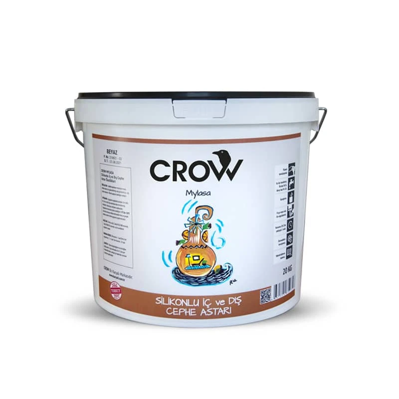 Crow Mylasa Silikonlu Astar Beyaz 3,5 Kg