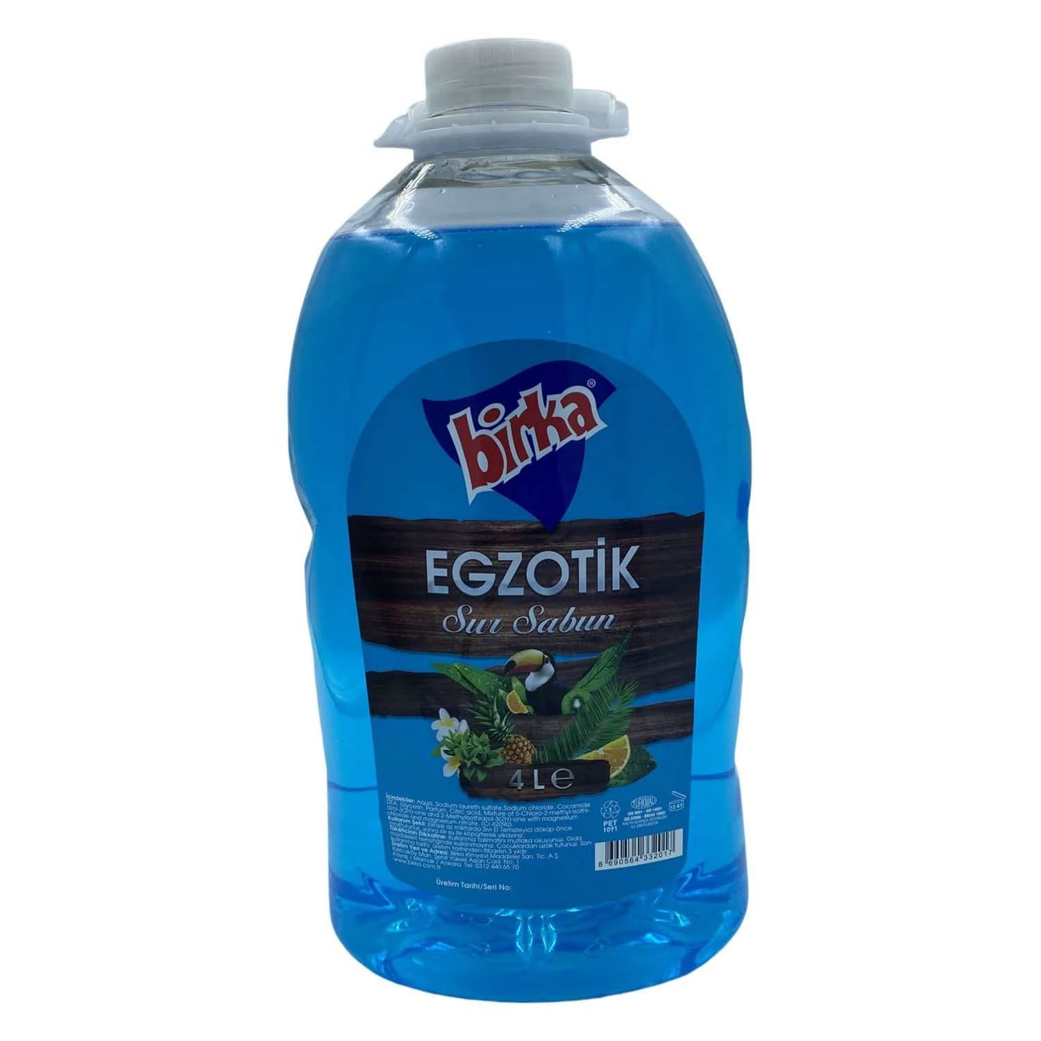 4 Lt Birka Egzotik Kokulu Sıvı El Sabunu