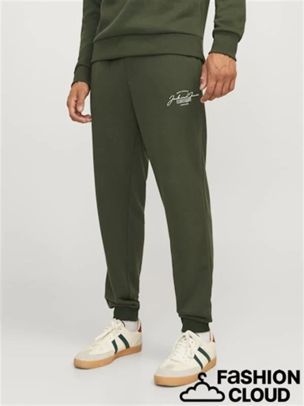 Jack & Jones Likralı Rahat Erkek Esofman Altı - Yeşil M Beden