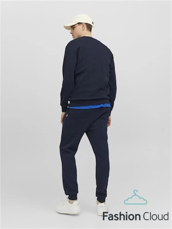 Jack & Jones 2 İplik Şardonlu Jogger Erkek Eşofman Altı - Lacivert XL Beden