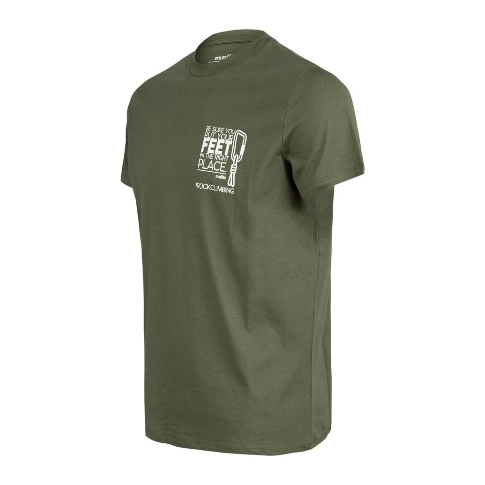 Evolite Rock Climbing T-shirt-haki