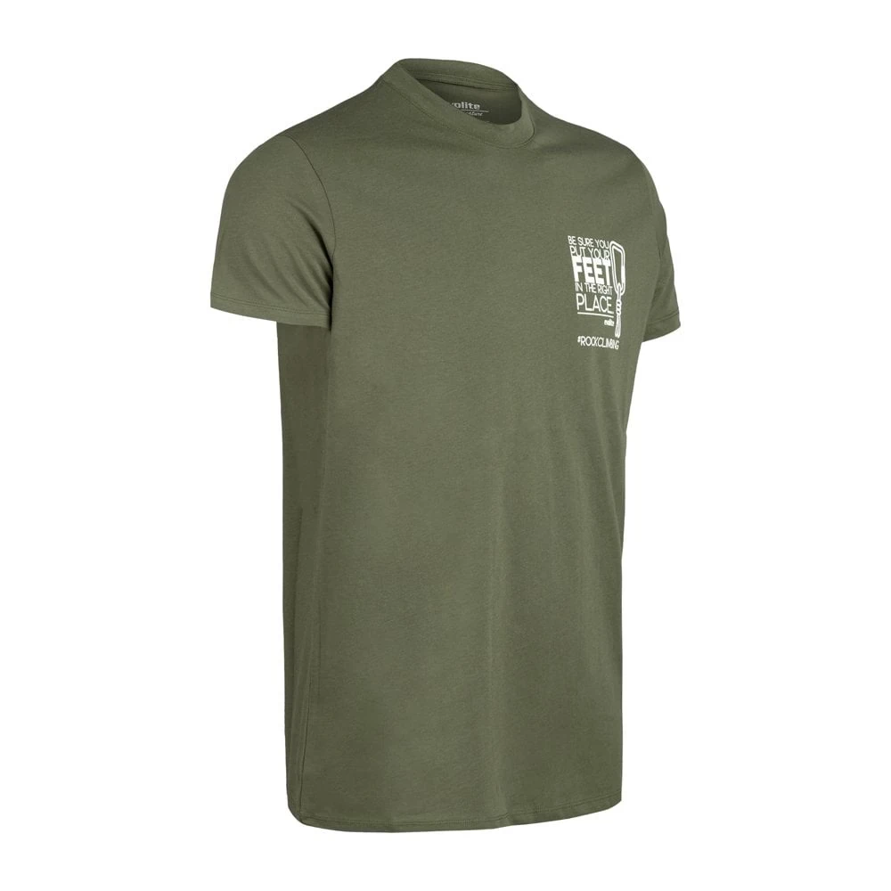 Evolite Rock Climbing T-shirt-haki